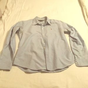 Polo Ralph Lauren Blue Collared Shirt